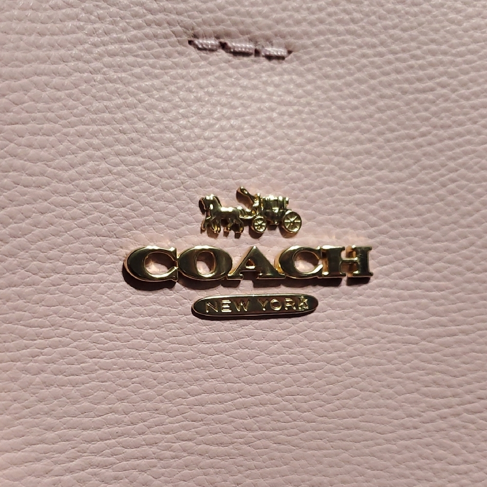 NWOT Coach Town Large Leather Tote in color Blossom💓🌸 - Picture 7 of 14